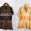 Luxury genuine mink capes for women