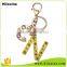 China Cheap Factory Wholesale Custom Letter N Keychain