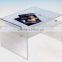  hot sale clear handmade Acrylic lucite perspex computer desk table domestic material