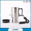 coffee pot ,auto heated ,electric,automobile,vacuum,insulated,stainless steel,double wallet