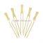 Quality U Shape Bamboo Fruit Fork And Meat Picks For Sale