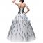 ladies new arrival black feather dress duchess satin wedding gowns modern puffy ball gown bridal dress long feather prom dresses