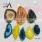 wholesale multi-color natural india Agate Slices Pendants