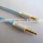 hot sale high quality colorful flat DC 3.5 cable