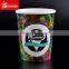 To go paper ice cream tub cups