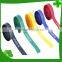 Reusable back to back hook and loop fastener tape roll for chair