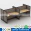Office cubicle workstation call center office workstation for 6 person