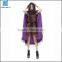 Unisex Halloween Adult black and purple Cape Costumes