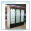 3 Doors Vertical Display Freezer with Glass Door