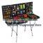 Makeup folding table with four stainless steel legs D8200K