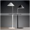 Living Room Floor Lamp Modern Black and White Residential Furniture Standing Lighting