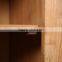 Modern Style Oiled Wooden Book Cabinet