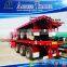 direct sale top quality china truck trailer suplier container transport 3 axles 20ft/40feet flatbed trailer for sale