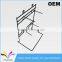 High Quality Hangzhou Factory Metal Wire Hanging Counter Stand with hooks