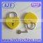 New design Peach heart lock with key open,Nice as Wedding gift