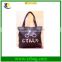 Custom Wholesale Cotton Shopping Bag Canvas Tote Fashion Handbag