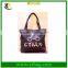 Custom Wholesale Cotton Shopping Bag Canvas Tote Fashion Handbag