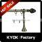 KYOK High quality currtain pole finials , 28mm polished curtain curtain pole finials