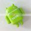 green Android pu antistress toy