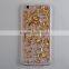 Custom Transparent glitter mobile phone case for iphone series