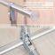 Single pole stainless steel no rust vertical clothes hanger rack
