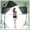 TS-SLK03 Photography video 3 softbox continuous light studio lighting & boom kit