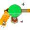 Small children plastic outdoor playground equipment