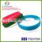 Manufacturer bar code silicone wristbands vinyl for men