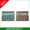 16 keys IP65 dynamic waterproof keypad with backlight