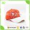 High Quality Orange Comfortable Kids Baseball Cap with Custom Logo