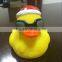 2016 newest promotional toy christmas rubber duck