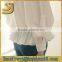 ladies korean style traditional blouses casual linen blouse