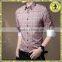 Plaid Shirts Wholesale China/Extra Tall Fitted Mature Men's Plaid Shirts