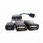 Octopus Shape Micro USB External 2Ports HUB OTG Cable for Smartphones