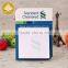 Custom mini small size magnetic paper pocket notepad memo block pad cube memo sticky notepad with pen