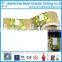glass bottle paper label