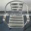 outdoor elegant stackable arm restaurant chair YC020