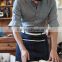 Artist Chef Man Women Working Shop Kitchen BBQ Denim Apron wholesale