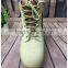 Wholesale camouflage leather cheap price boots army used military boots