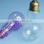 Clear plastic Light Bulb Jars 150ml