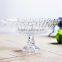High Quality Decorative Glass Plate Serving Platters Cup Cake Stands Western Wedding Quality Choice