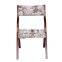 Foldable new design professional made antique wood folding chair