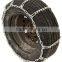 Flexible steel cable spare tire cover chrome/plastic snow chain