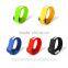 New design colorful luminous bracelets promotional flashlight led nylon wristband