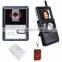 Battery operated wireless video door phone system with release button remote control video intercom for apartment 2.4 inch