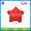 Heart shaped plush cute keychain