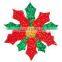 2d led christmas snowflake motif light