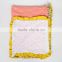Coral with Gold Dots Minky Baby Blankets Super Soft and Beyond Adorable Baby Quilt Gold Coral Baby Blanket                        
                                                Quality Choice