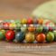 Ceramic Glaze bead bracelet for promotion gift