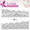 2016 lace french nail sticker/3d nail art sticker , Lovely flower and lace nail sticker